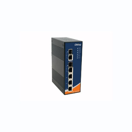 Oring Networking Rugged 3x 10/100/1000TX + 2x 100/1000 Combo (SFP/RJ-45) (EN50155) IGS-3032GC